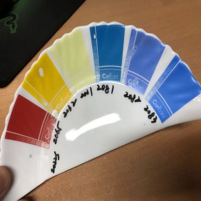 Inorganic Pigment Style Acid Alkali Resistant Leaded Glass Color voor glazen tafelgerei