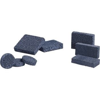 Siliciumcarbide poreuze keramische schuimfilter voor oplossing voor het filteren van gesmolten metalen